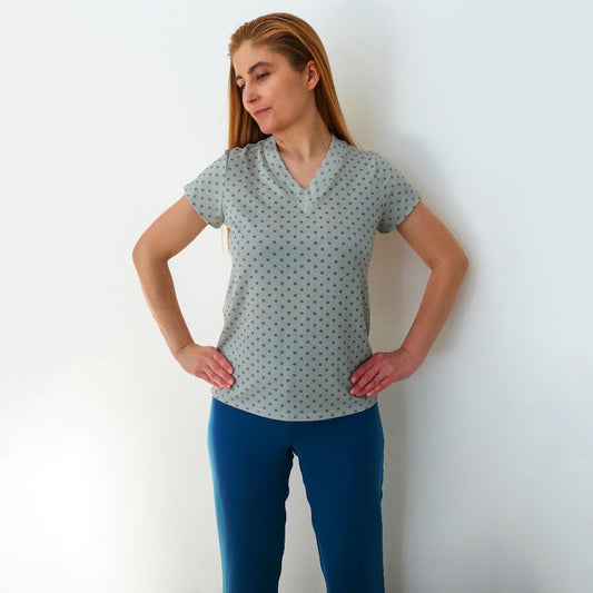 Schnittmuster für T-Shirt mit V-Ausschnitt Nr. 29