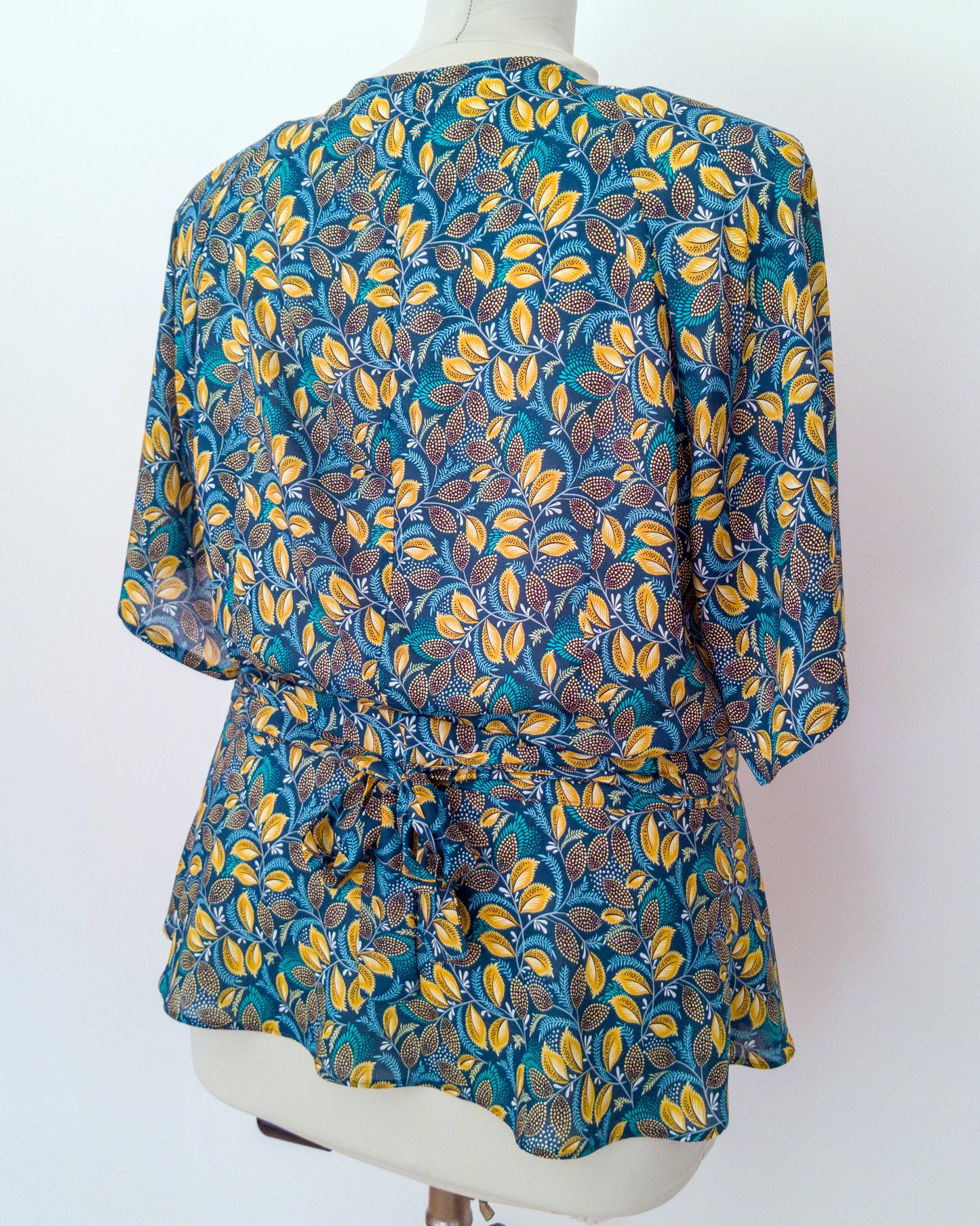 Wrap Blouse and Dress Sewing Pattern N.78