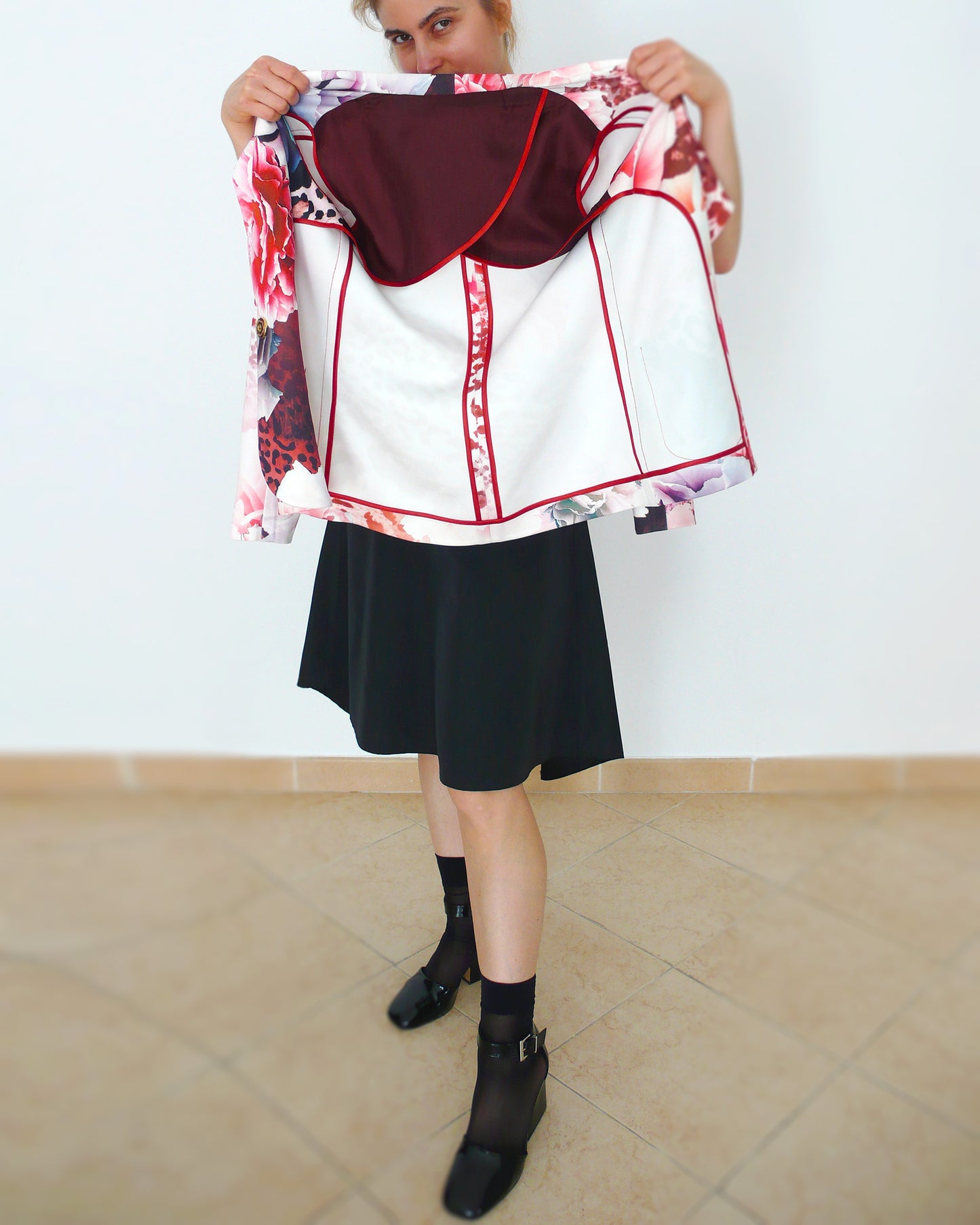 Blazer in scuba o in maglina, Cartamodello N.61