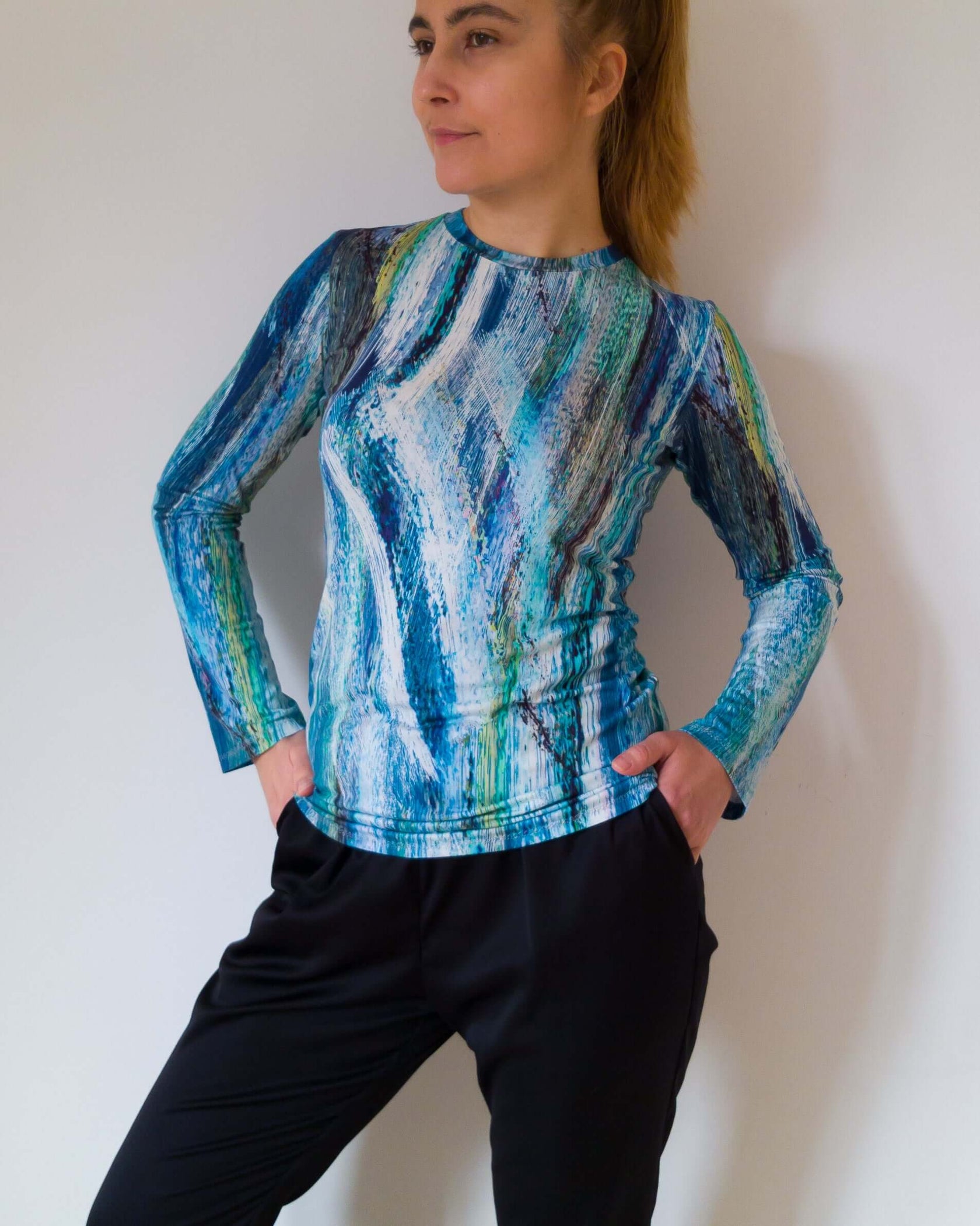 Canotta Da Donna Lucida Lucida A Olio Canotta Da Donna Liscia - Foto 3