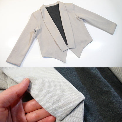 Cropped Blazer Sewing Pattern N.7