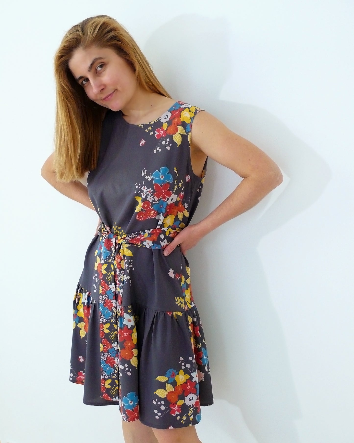 Sleeveless Summer Dress, Sewing Pattern N.16