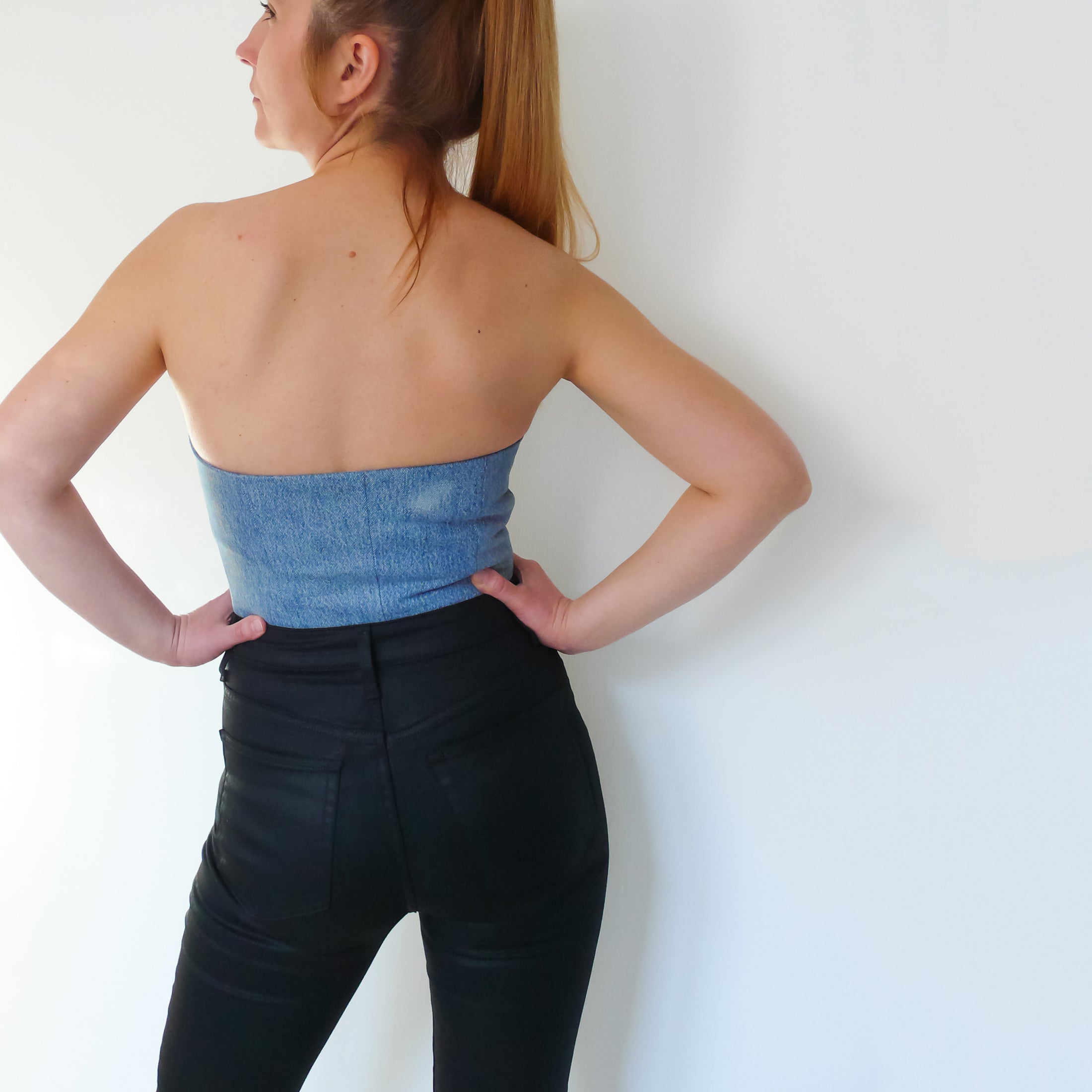 Bustier Top Sewing Pattern for Women – Patterns by Lucia